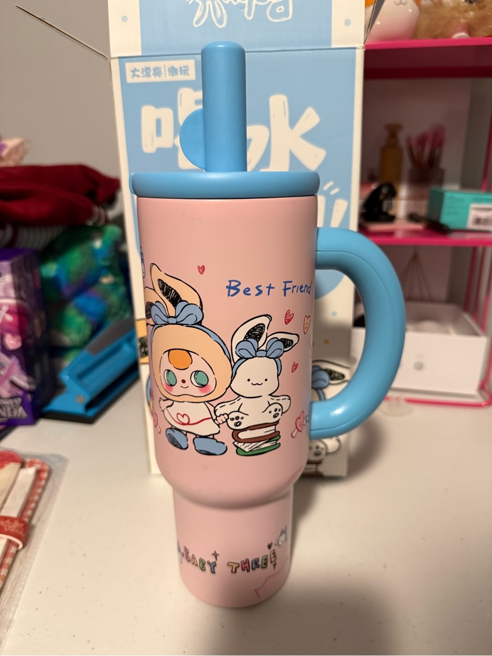 Baby Three Stainless Steel Tumbler
